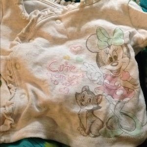 Mini mouse baby girl shirt